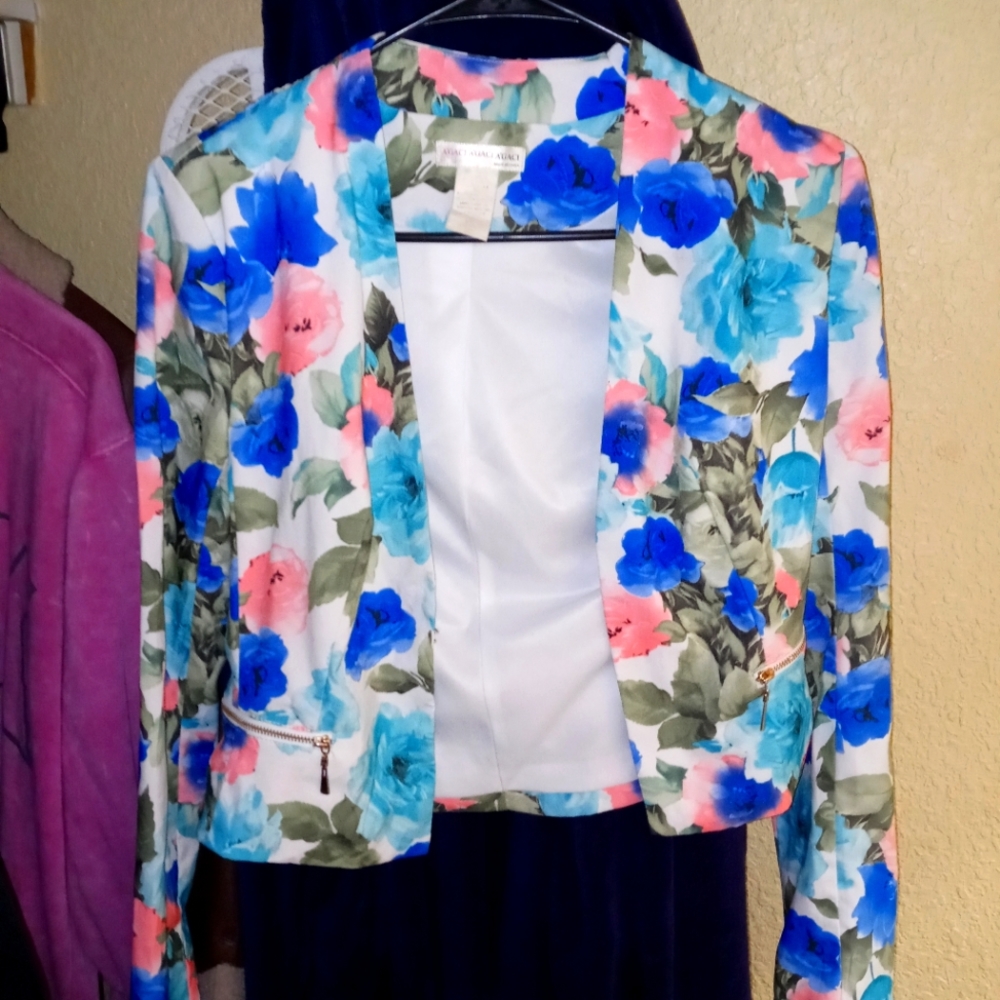 Floral Blazer